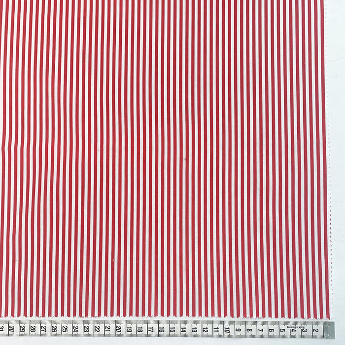 Gordon 1/8" Stripe - Red and White
