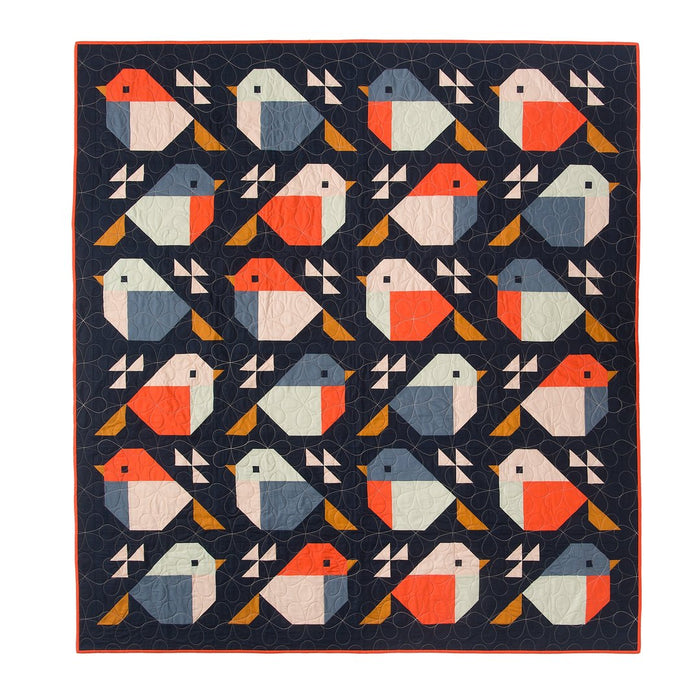 Pen and Paper Quilt Pattern - Sparrows
