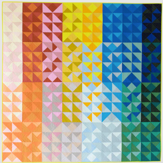 Then Came June Quilt Pattern - Color Chaos Quilt