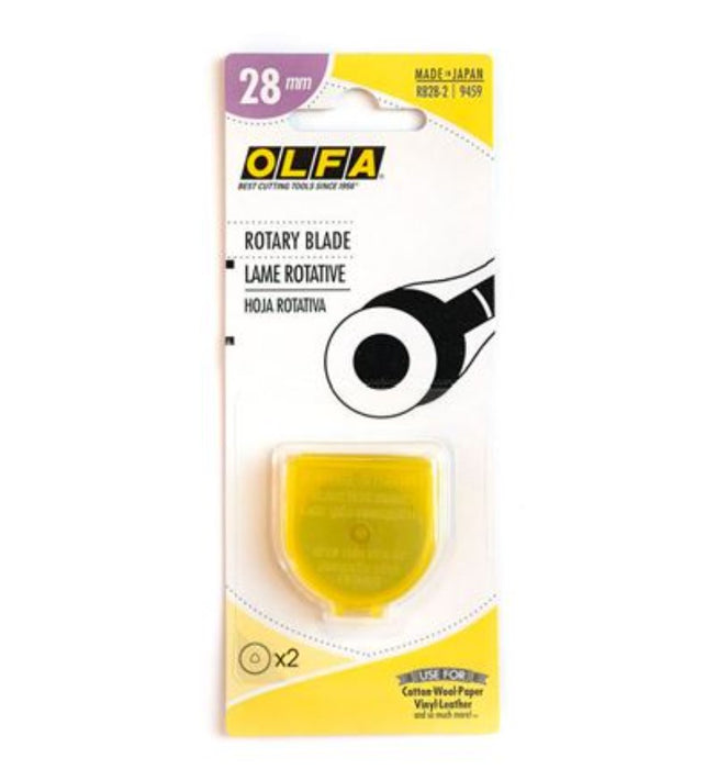 Olfa Replacement Blades 28mm - 2 pack
