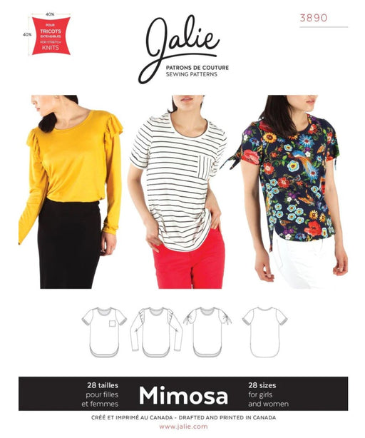 Jalie Mimosa Scoopneck T-shirts Pattern