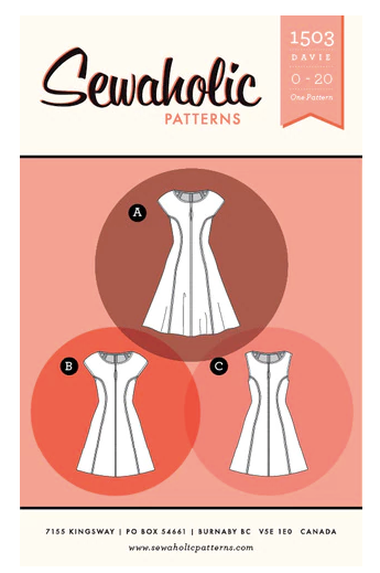 Sewaholic Sewing Patterns - Davie Dress