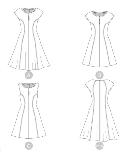 Sewaholic Sewing Patterns - Davie Dress
