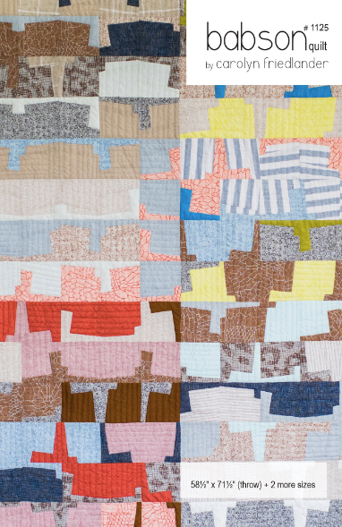 Carolyn Friedlander Babson Quilt Pattern