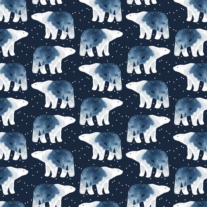 Dear Stella Brave Enough to Dream in Patriot Quilting Cotton