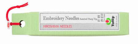 Tulip Company Hand Sewing Needles -Embroidery Needles - Assorted Sharp Tip