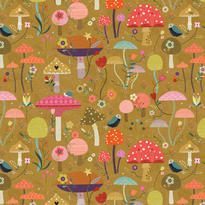 Tree of Life by Bee Brown for Dashwood - Mushrooms