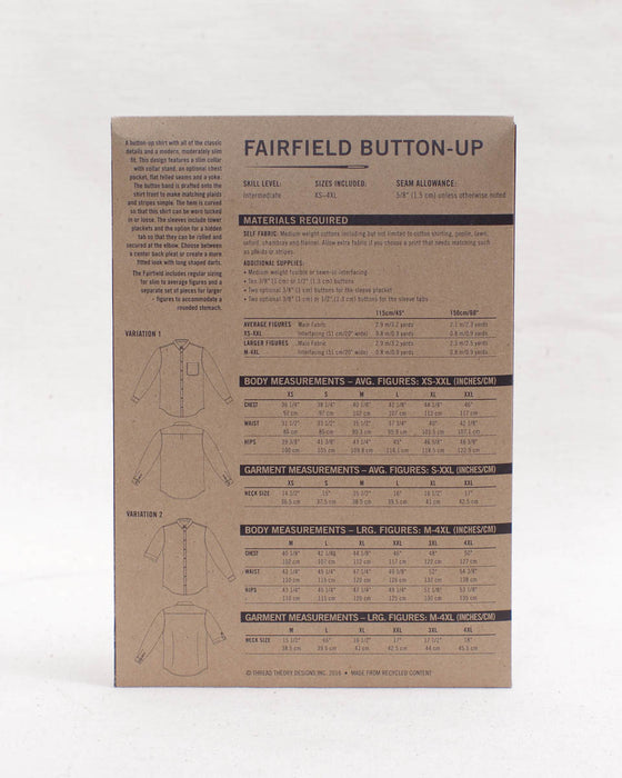 Thread Theory - Fairfield Button-Up