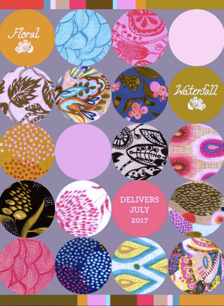 Shannon Newlin Waterfall - Tiny Wave Blue