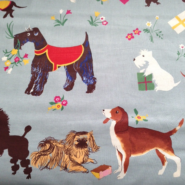 Yuwa 50's Vintage Wrap collection - Dogs