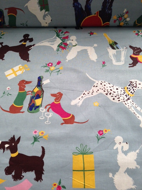 Yuwa 50's Vintage Wrap collection - Dogs