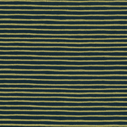 English Garden by Rifle Paper Co. - Stripes in Navy Metallic