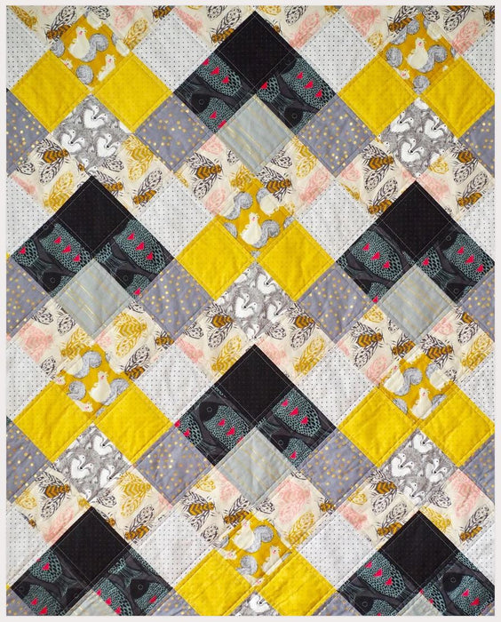 Then Came June Quilt Pattern - Seeing Double Quilt — Fabric Spark