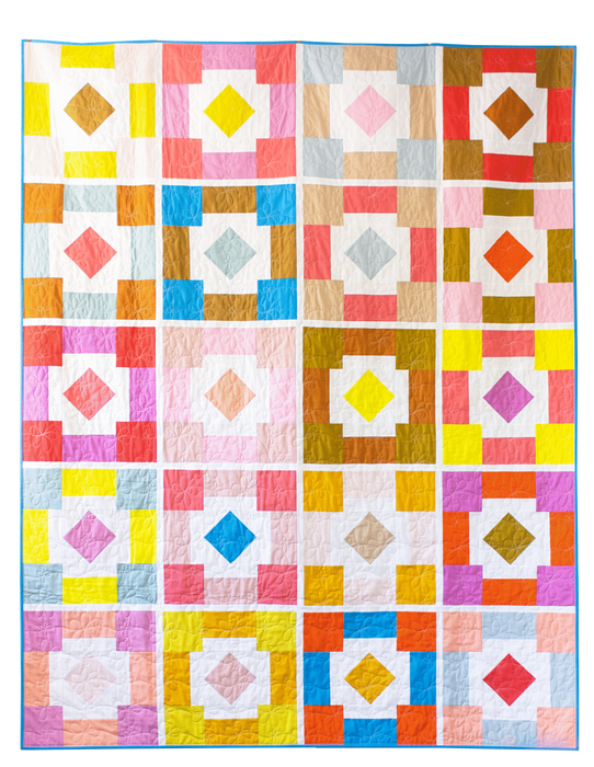 Then Came June Quilt Pattern - Backyard Party