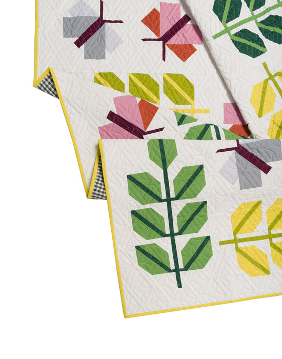 Pen and Paper Patterns - Oak Moth Quilt Pattern