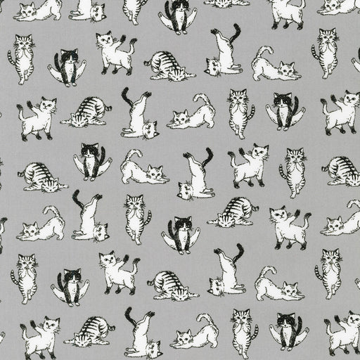 Robert Kaufman Kids Fabric - Animal Club - Cats