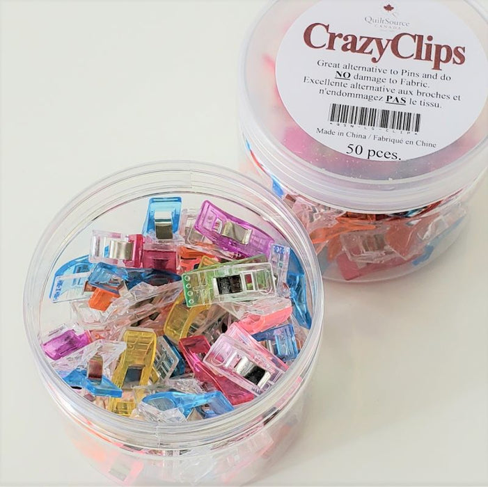 Crazy Clips - 50 pieces