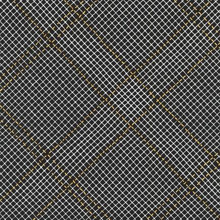 Carolyn Friedlander - Collection CF - Grid with Single Border in Black