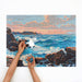 Four Point Puzzle - Paint by Numbers - Ocean