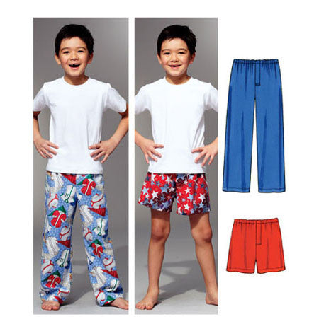 Kwik Sew Sleep pants and boxer shorts pattern