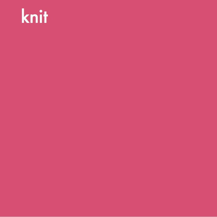 Art Gallery Knits - Solid - strawberry kiss