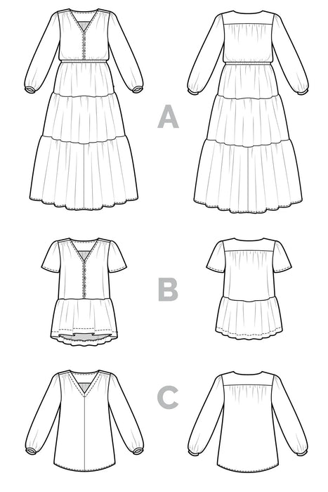 Closet Core Nicks Dress and Blouse Pattern