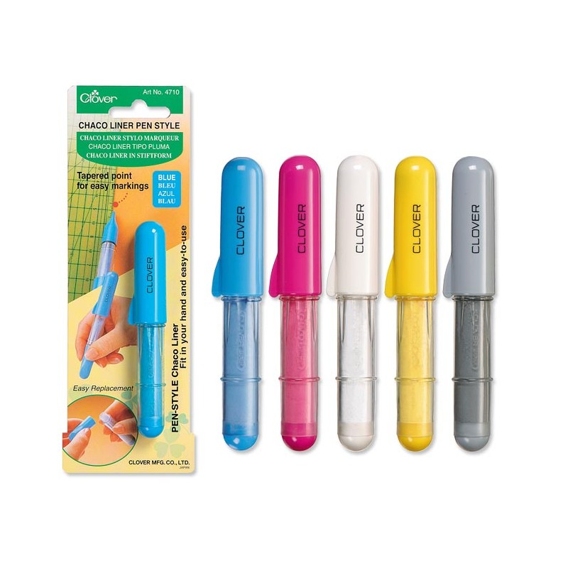 Clover Chaco Liner Pen choose your colour