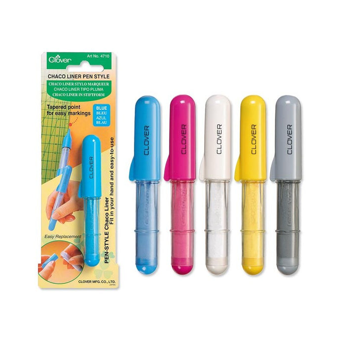 Clover Chaco Liner Pen - choose your colour