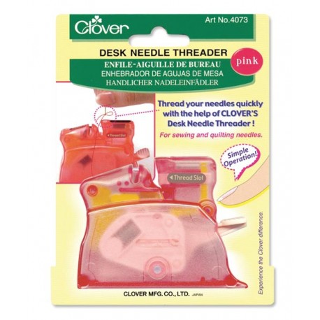 Clover Desk Needle Threader - Choose your colour