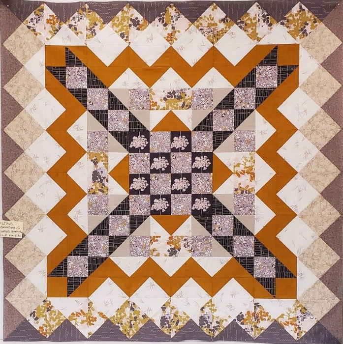 Quilt Fundamentals with Jeannie Jenkins - Learn to make a quilt by machine -10 classes over 10 weeks starting June 29