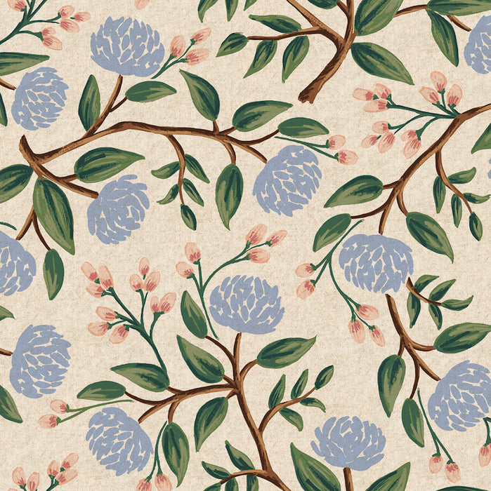 Wildwood by Rifle Paper Co. - Peonies in Cream Canvas