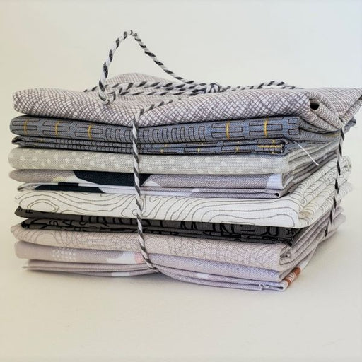 Staff Picks Bundle - 8 Fat Quarters - Smoke and Ash