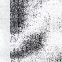 Carolyn Friedlander - Collection CF Grid Group - Wire Grid in in Snow Metallic with Border