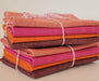 Designer Bundle - Linen Texture FQ Bundle 4 x FQ - Warm and Bright
