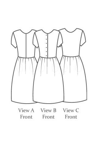 The Avid Seamstress - Day Dress
