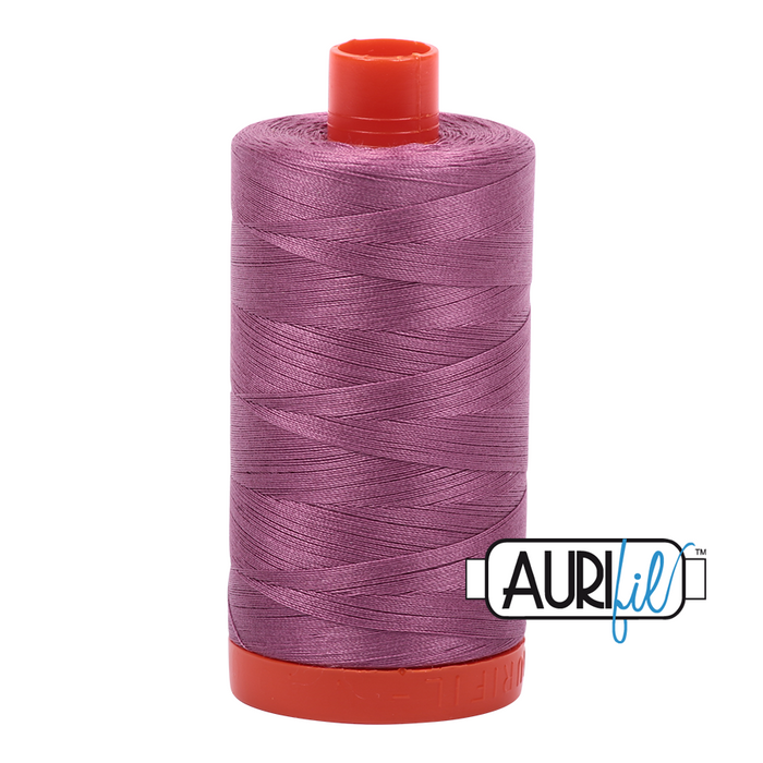 Aurifil Thread - 50wt 100% cotton  - colour 5003 Wine